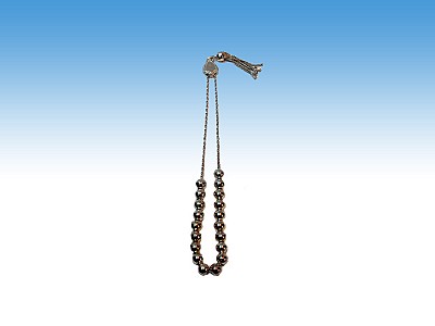Traditional silver worry beads - Greek souvenirs