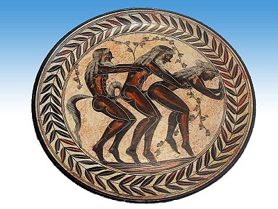 Satyrs - Greek souvenirs