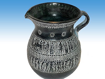 Ceramic Jug - Greek souvenirs
