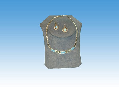 Set meandros opal stone - Greek souvenirs