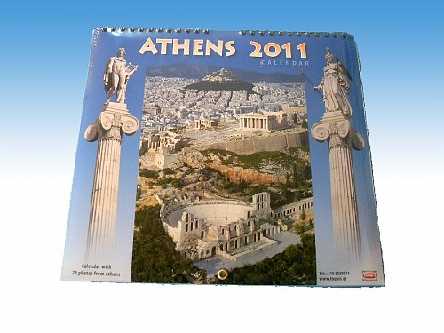 Greece Calendar 2019-Athens